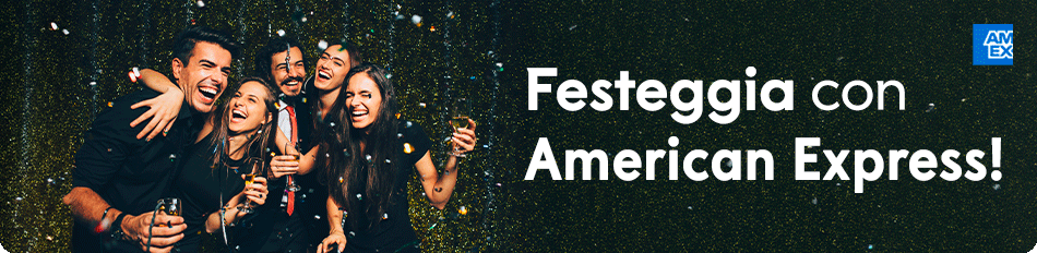 Festeggia con American Express!